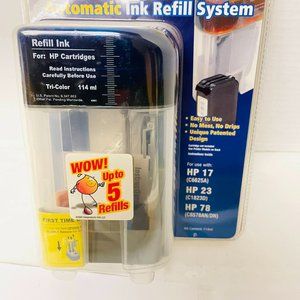 Dataproducts System Automatic Refill Color Ink #60408 Tri-color